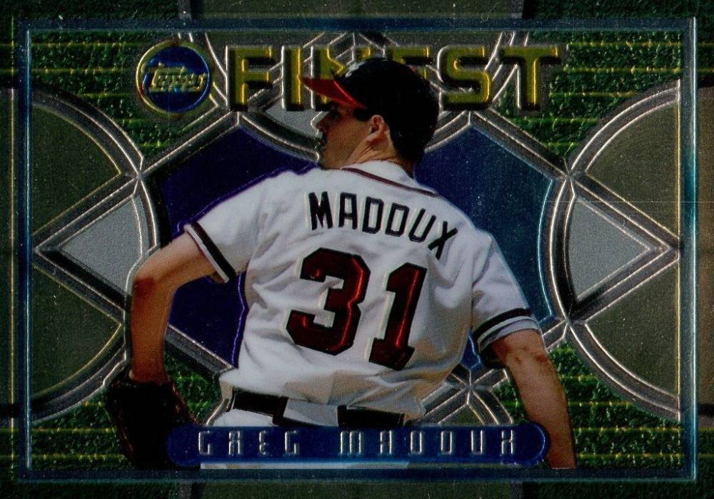 1995 Finest Greg Maddux #213 Baseball Card