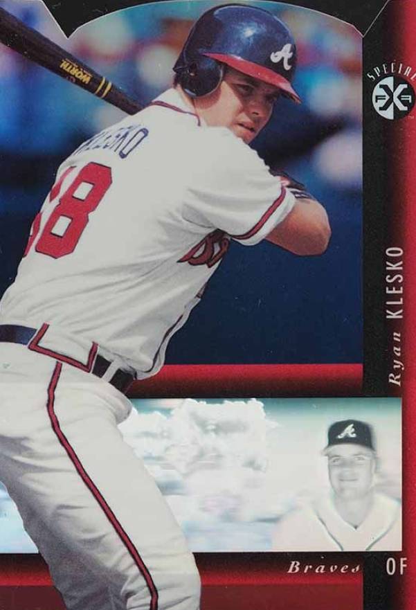 1994 SP Holoview Red Ryan Klesko #21 Baseball Card