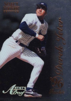 1996 Select Certified Derek Jeter #100 Baseball Card