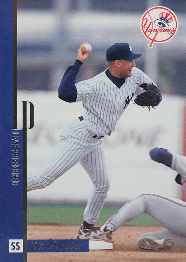 1996 Leaf Preferred Derek Jeter #116 Baseball Card