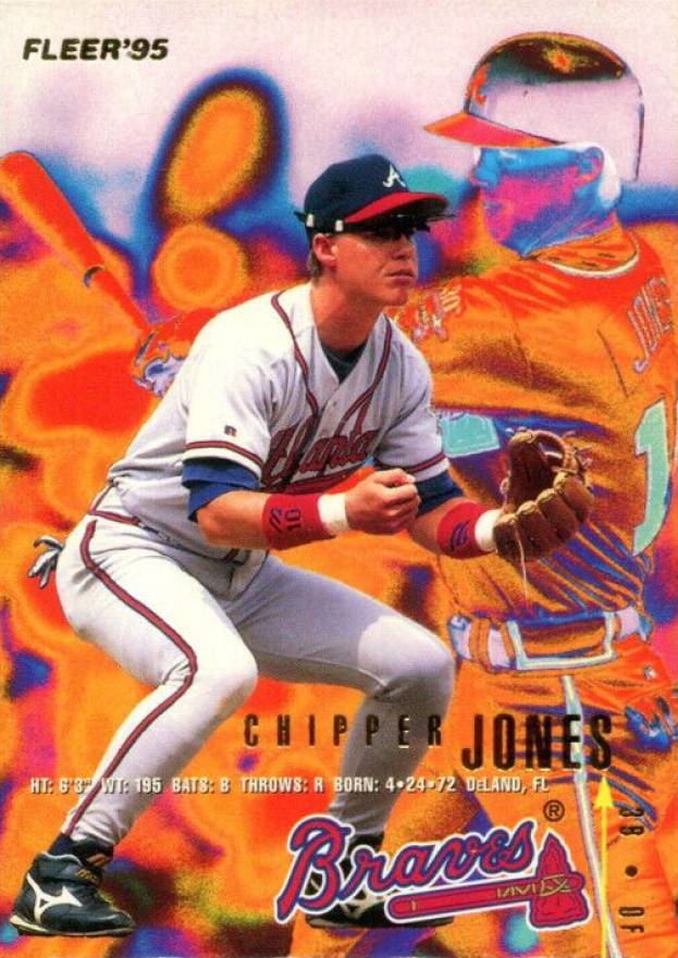 1995 Fleer Update Chipper Jones #U-91 Baseball Card
