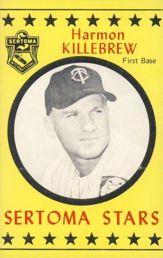 1977 Sertoma Stars Puzzle Backs Harmon Killebrew # Baseball Card