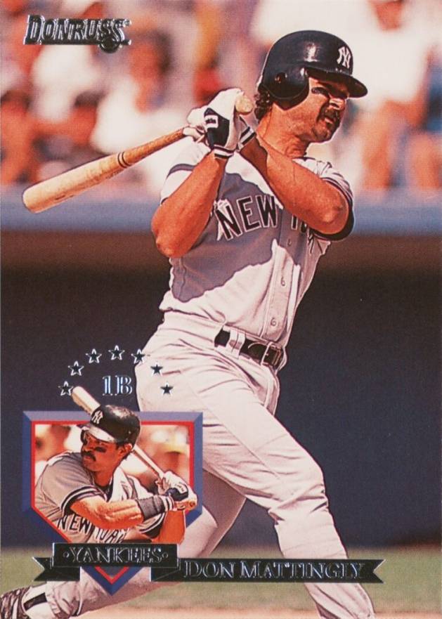 1995 Donruss Don Mattingly #55 Baseball Card
