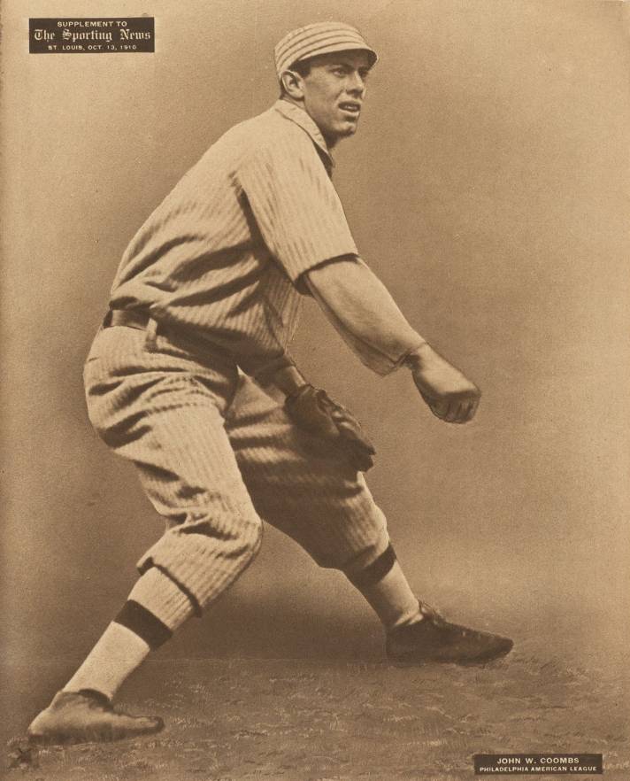 1909 Sporting News Supplements Jack Coombs # Baseball Card