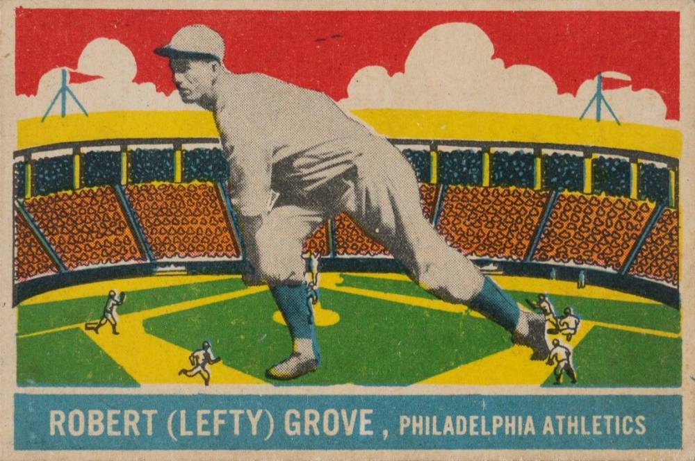 1933 DeLong Robert (Lefty) Grove #23 Baseball Card