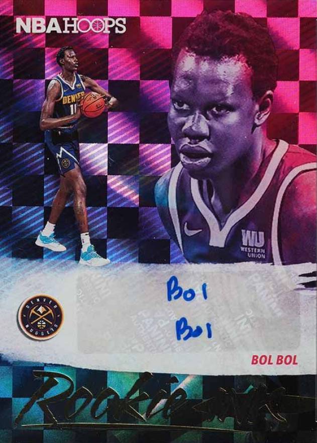 2019 Panini Hoops Rookie Ink Bol Bol #BOL Basketball Card