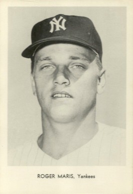 1966 Yankees Team Issue Roger Maris # Baseball Card