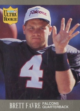 1991 Ultra Update Brett Favre #U-1 Football Card