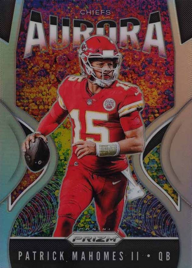 2019 Panini Prizm Aurora Patrick Mahomes II #APM Football Card