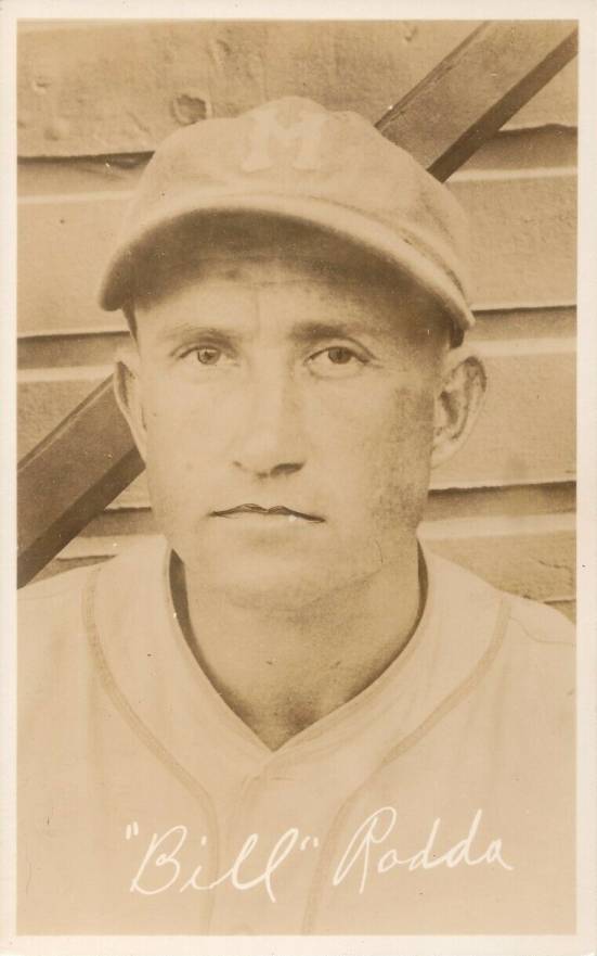 1933 Worch Cigar American Association (1933-34) Bill Rodda # Baseball Card