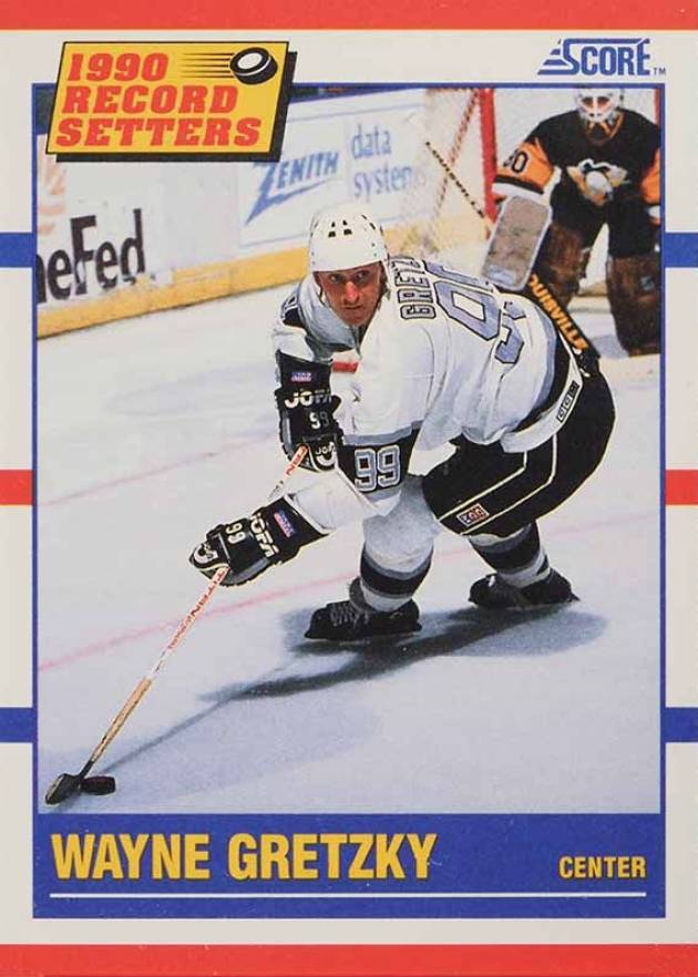 1990 Score Wayne Gretzky #347 Hockey Card