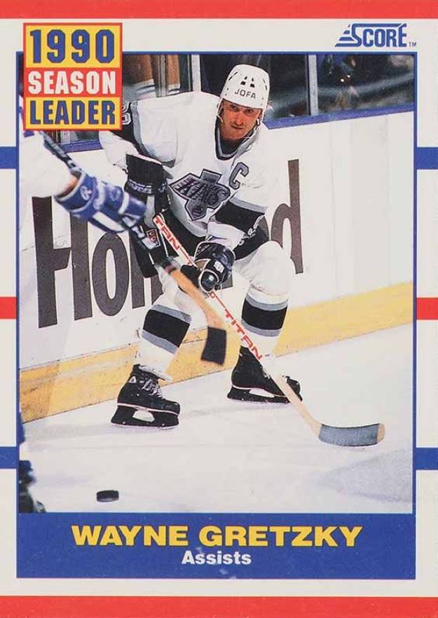 1990 Score Wayne Gretzky #352 Hockey Card