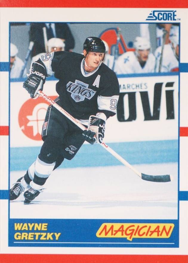 1990 Score Wayne Gretzky #338 Hockey Card