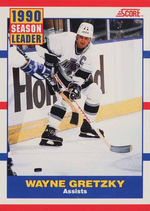 1990 Score Canadian Wayne Gretzky #352 Hockey Card