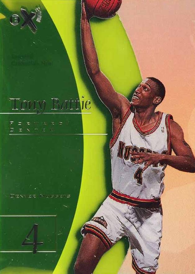 1997 Skybox E-X2001 Tony Battie #78 Basketball Card