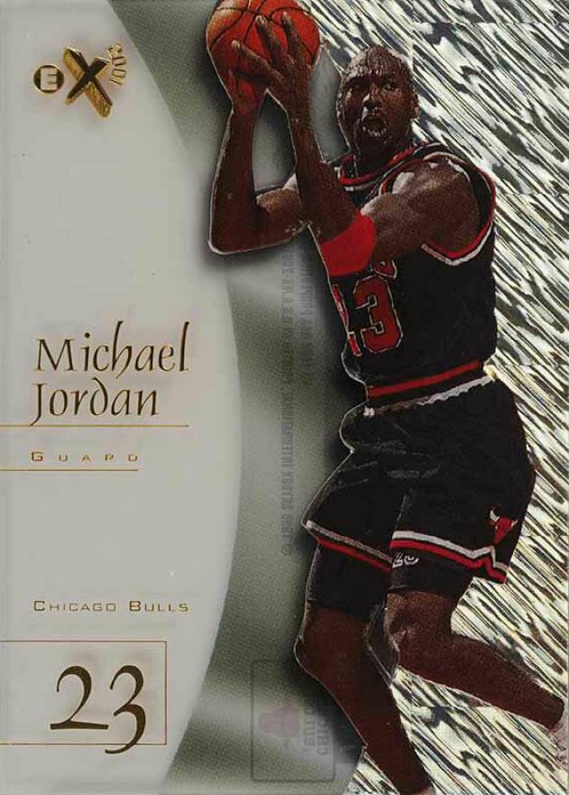 1997 Skybox E-X2001 Michael Jordan #9 Basketball Card