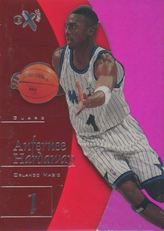 1997 Skybox E-X2001 Anfernee Hardaway #4 Basketball Card