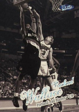 1997 Ultra Rasheed Wallace #228P Basketball Card