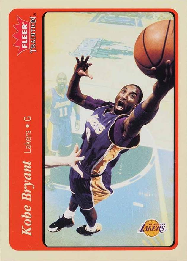 2004 Fleer Tradition Kobe Bryant #126 Basketball Card