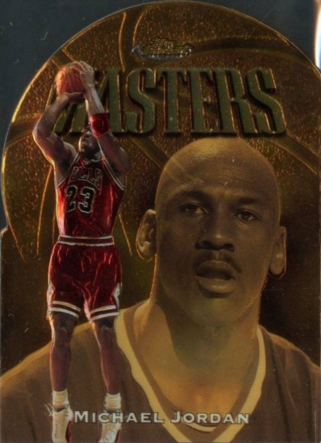 1997 Finest Embossed Michael Jordan #154 Basketball Card