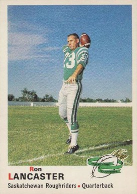 1970 O-Pee-Chee CFL Ron Lancaster #76 Football Card