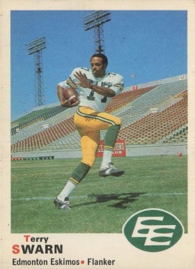 1970 O-Pee-Chee CFL Terry Swarn #57 Football Card