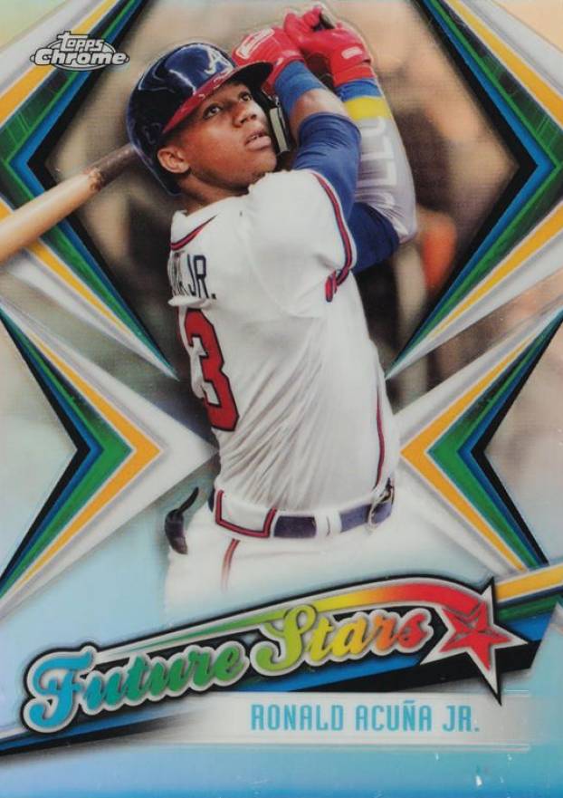 2019 Topps Chrome Future Stars Ronald Acuna Jr. #FS-20 Baseball Card