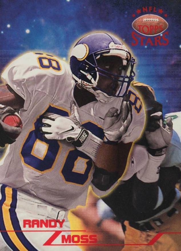 1998 Topps Stars Randy Moss #66 Football Card