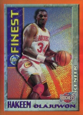 1995 Finest Mystery Hakeem Olajuwon #M21 Basketball Card