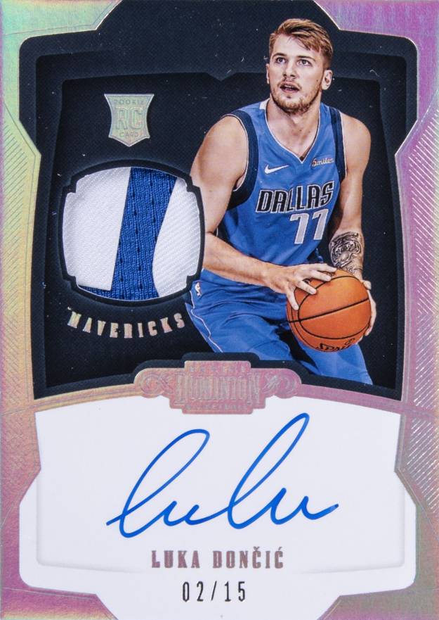 2018 Panini Dominion Luka Doncic #159 Basketball Card