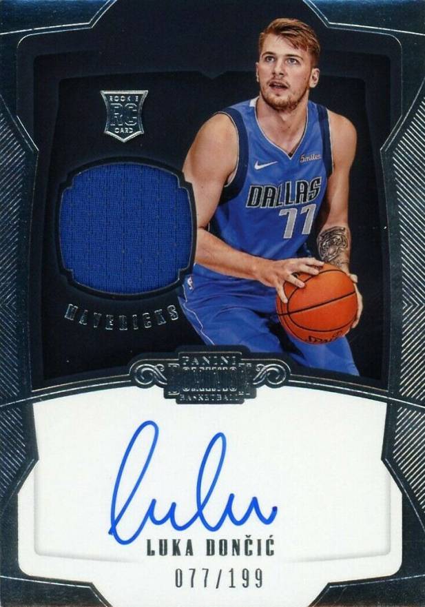 2018 Panini Dominion Luka Doncic #159 Basketball Card