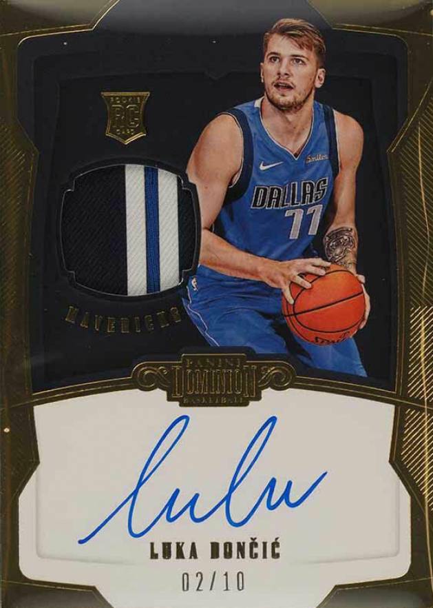 2018 Panini Dominion Luka Doncic #159 Basketball Card