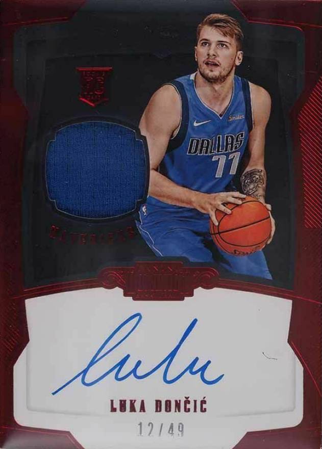 2018 Panini Dominion Luka Doncic #159 Basketball Card