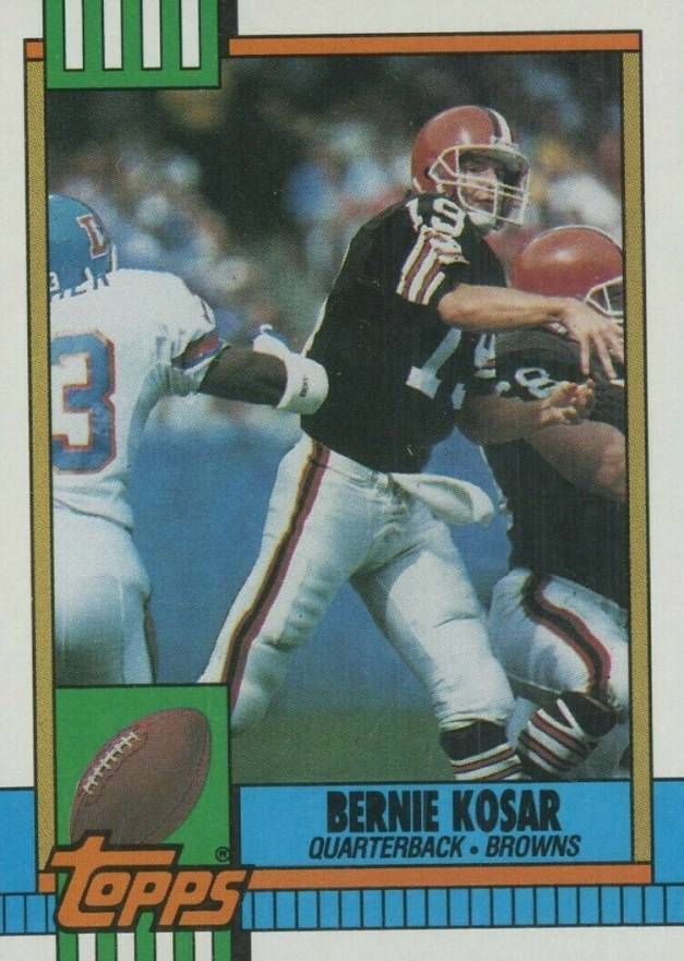 1990 Topps Bernie Kosar #163 Football Card