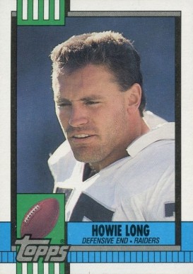 1990 Topps Howie Long #284 Football Card