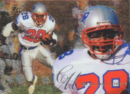 1995 Flair Curtis Martin #124 Football Card