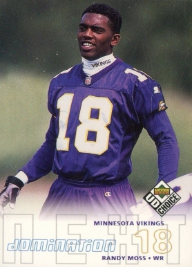 1998 Upper Deck Choice Randy Moss #270 Football Card