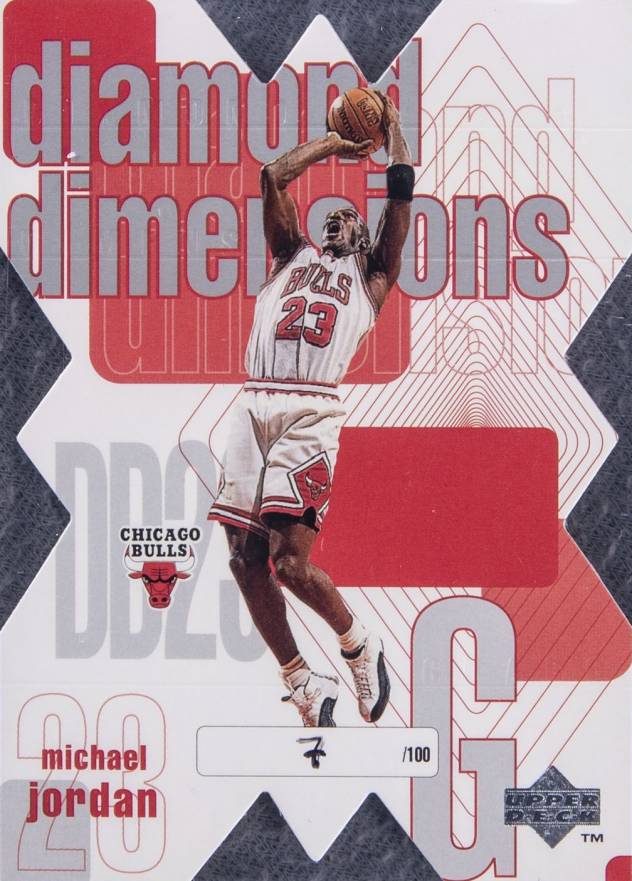 1997 Upper Deck High Dimensions Michael Jordan #DD23 Basketball Card