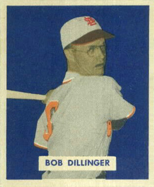 1949 Bowman Bob Dillinger #143 Baseball Card