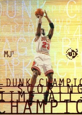 1997 UD3 MJ3 Michael Jordan #MJ3-2 Basketball Card