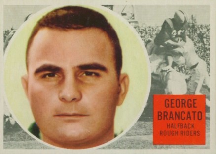 1960 Topps CFL George Brancato #60 Football Card