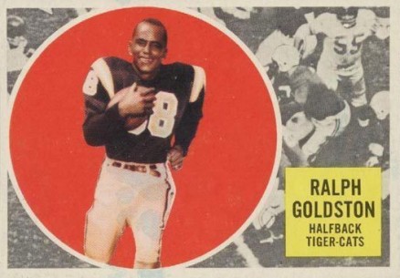 1960 Topps CFL Ralph Goldston #35 Football Card