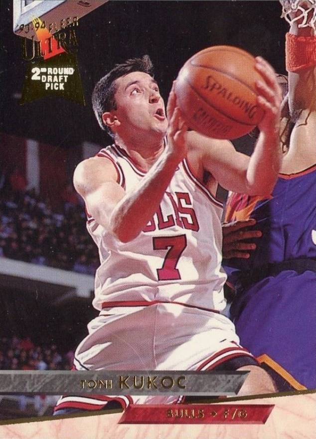 1993 Ultra Toni Kukoc #221 Basketball Card