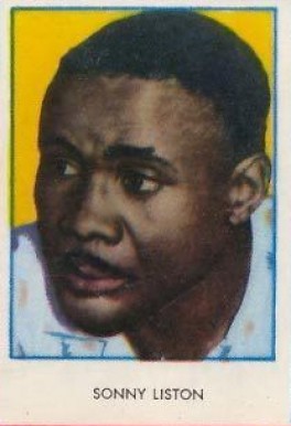 1962 Swedish Rekord Journal-Hand Cut Sonny Liston # Other Sports Card