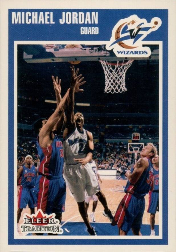 2002 Fleer Tradition Michael Jordan #220 Basketball Card