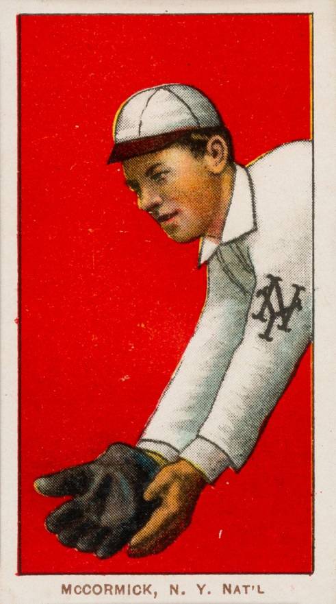 1909 White Borders Piedmont 350  McCormick, N.Y. Nat'L #314 Baseball Card