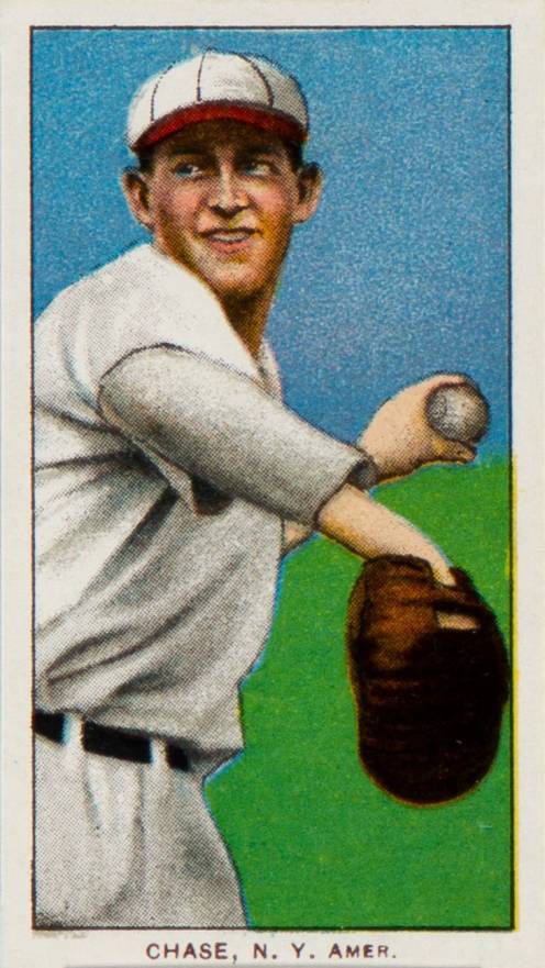 1909 White Borders Piedmont 350  Chase, N. Y. Amer. #86 Baseball Card