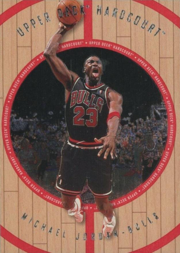 1998 Upper Deck Hardcourt Michael Jordan #23 Basketball Card