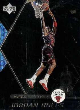 1998 Upper Deck Ovation Jordan Rules Michael Jordan #J6 Basketball Card