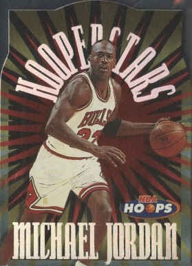 1997 Hoops Hoopstars Michael Jordan #1 Basketball Card